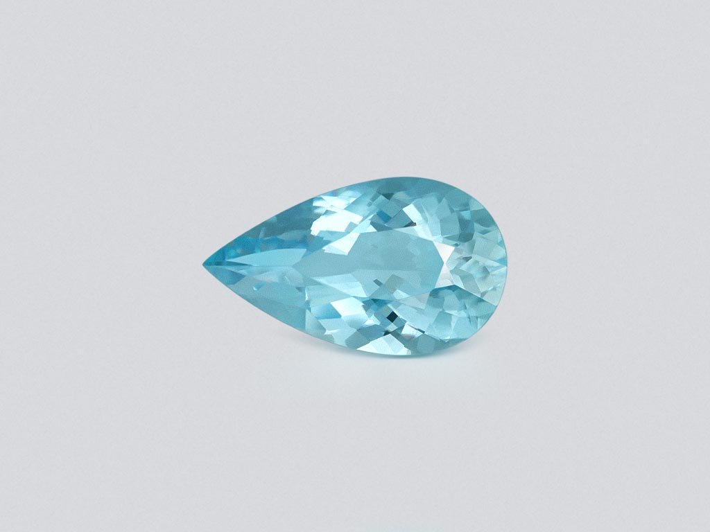 Aquamarine pear cut 7.39 carats, Brazil Image №1