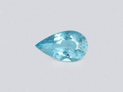 Aquamarine pear cut 7.39 carats, Brazil photo