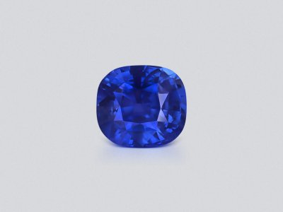 Unheated blue sapphire cushion cut 5.14 carats, Sri Lanka photo