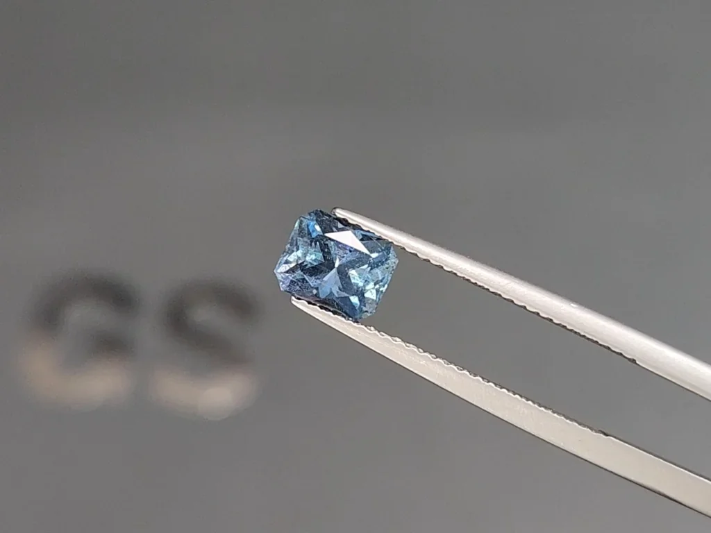 Santa Maria aquamarine radiant cut 1.19 carats, Madagascar Image №3