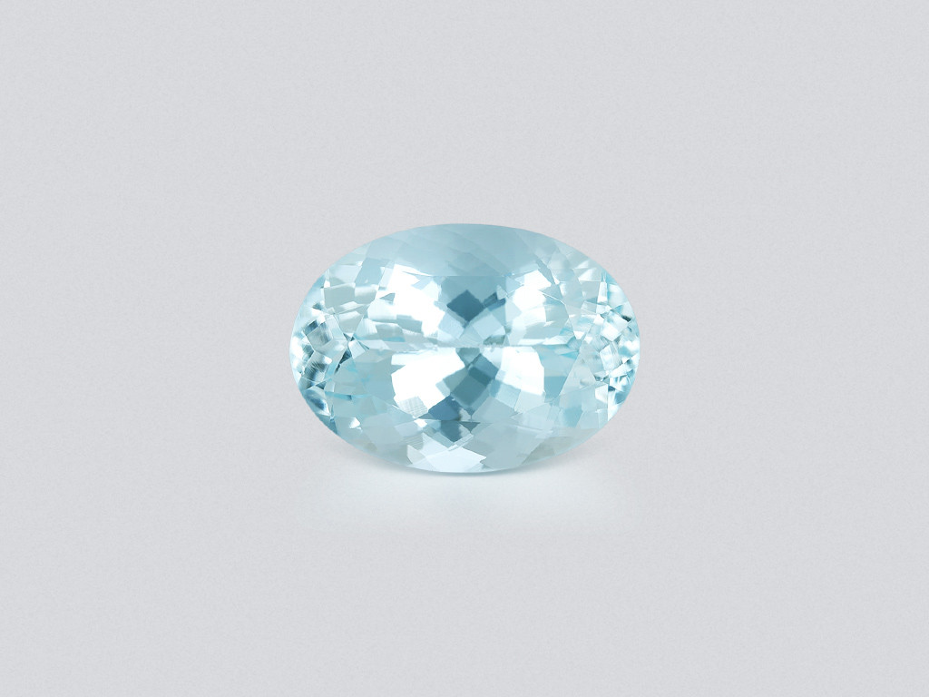 Aquamarine oval cut 5.38 carats, Madagascar  Image №1