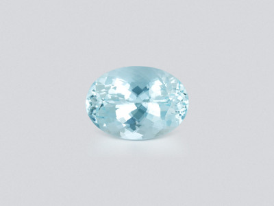 Aquamarine oval cut 5.38 carats, Madagascar  photo