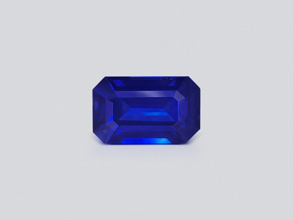 Sapphire Royal Blue octagon cut 8.40 carats, Sri Lanka Image №1