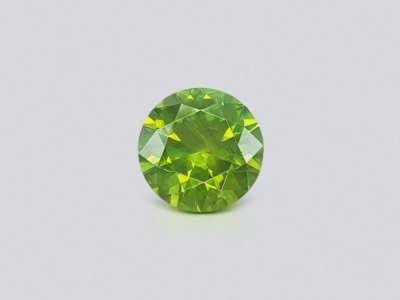 Demantoid with horse tail like inclusion1.96 ct, Ural Mountains  photo