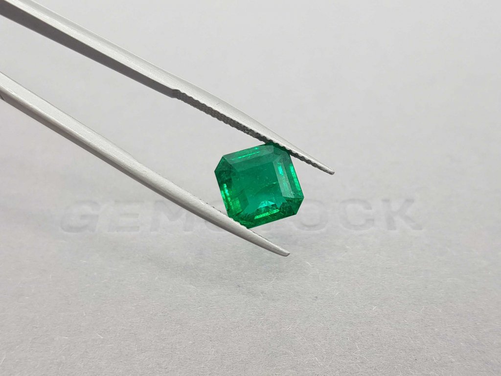 Emerald octagon cut 3.73 ct, Pakistan Image №3