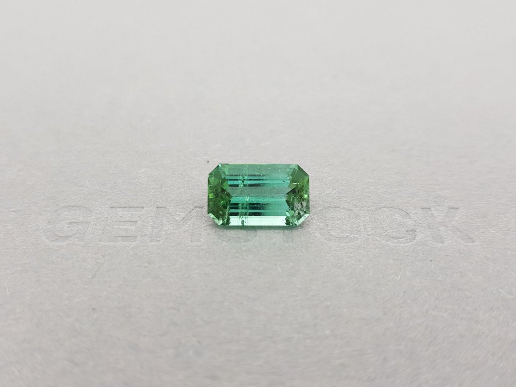 Lagoon green tourmaline 4.10 ct, Afghanistan Image №2