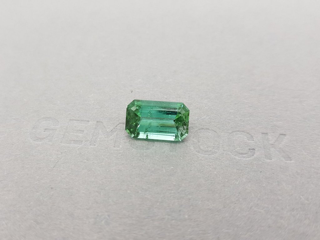 Lagoon green tourmaline 4.10 ct, Afghanistan Image №4