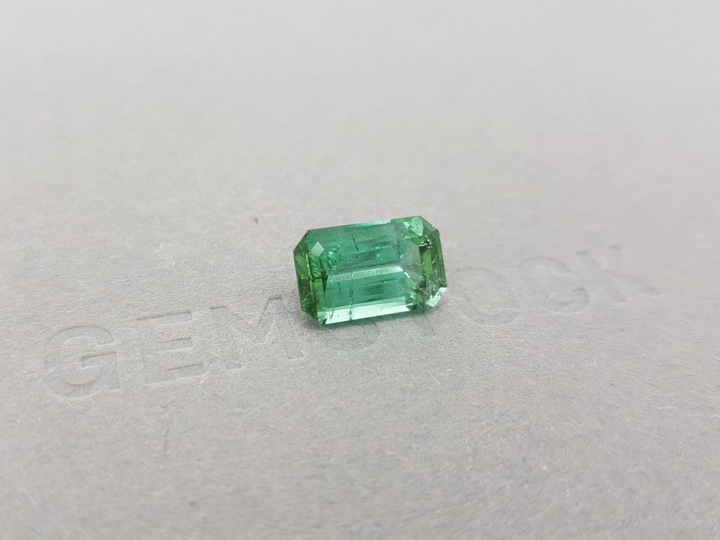 Lagoon green tourmaline 4.10 ct, Afghanistan Image №3