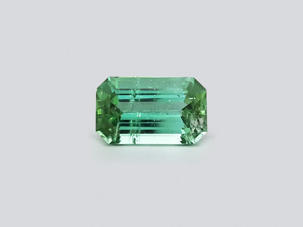 Lagoon green tourmaline 4.10 ct, Afghanistan Image №1