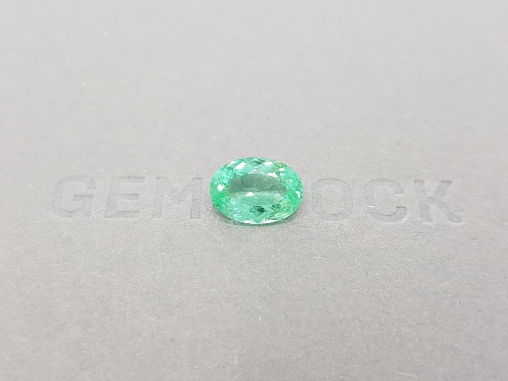 Paraiba tourmaline, oval cut 2.69 ct, Mozambique Image №2