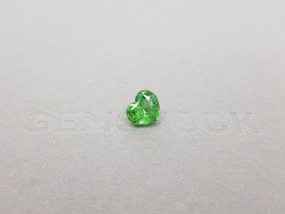 Bright heart cut tsavorite 2.05 ct, Tanzania photo