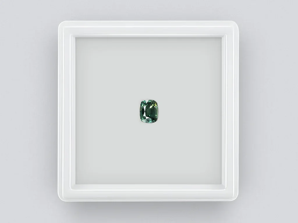 Unheated Teal color sapphire 0.97 ct, Madagascar Image №1