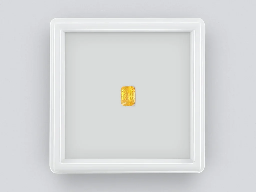 Cushion cut Spessartine 0.88 ct from Africa Image №1