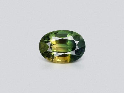 Unheated bi-color sapphire in oval cut 5.63 carats, Australia  photo