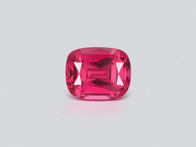 Spinel Mahenge Vivid Pink cushion cut 3.09 carats, Tanzania  photo