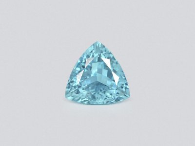 Aquamarine trillion cut 3.94 carats, Brazil photo