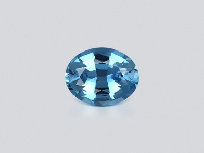 Aquamarine oval cut 1.40 carats, Madagascar photo