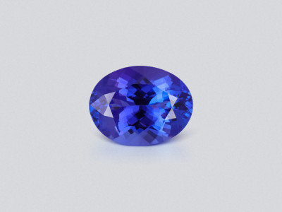 Tanzanite oval cut 7.06 carats, Tanzania photo