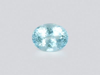 Aquamarine oval cut 4.11 carats, Madagascar  photo