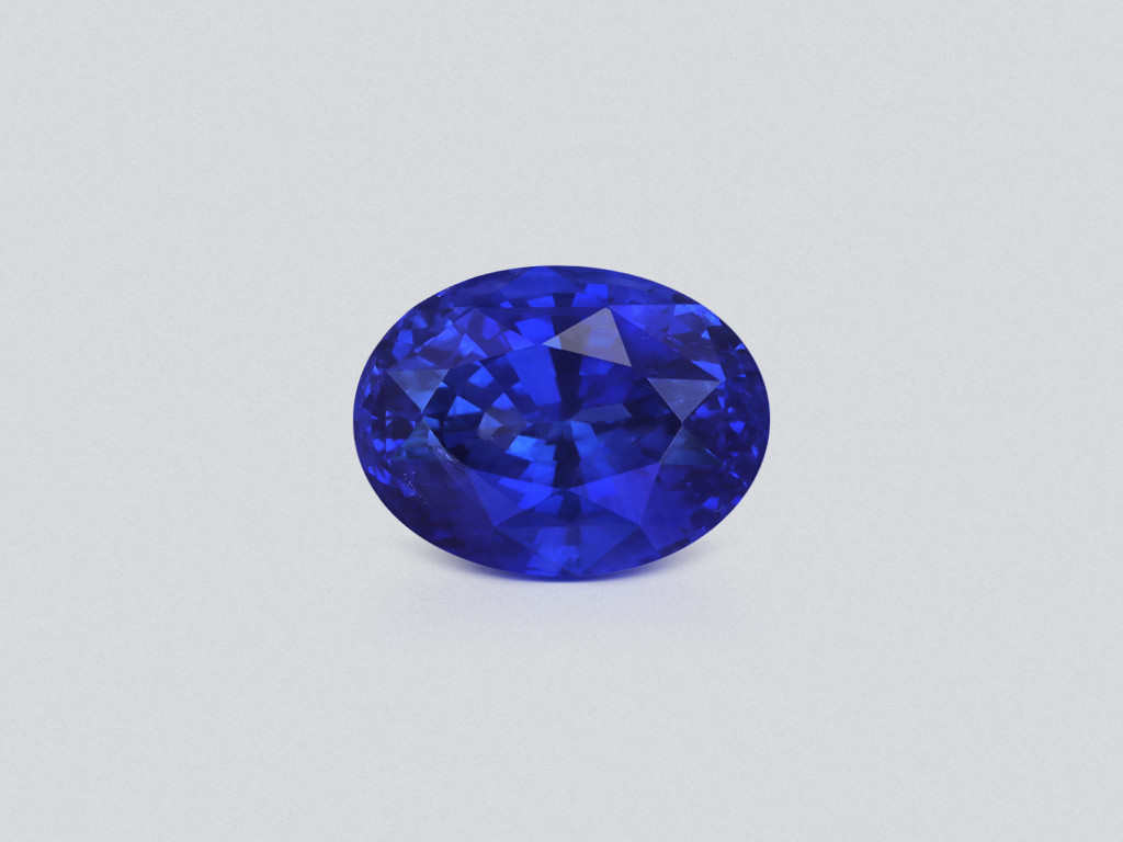 Sapphire Royal Blue oval cut 2.79 carats, Sri Lanka  Image №1