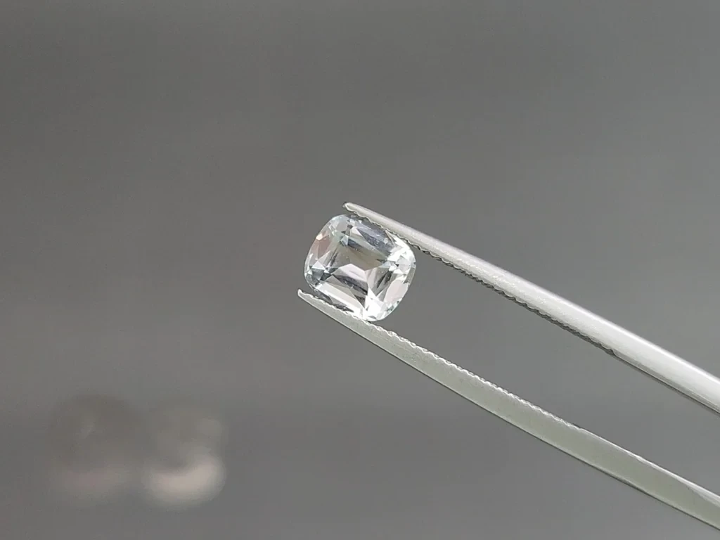 Set of aquamarines cushion cut 2.69 carats, Madagascar Image №3