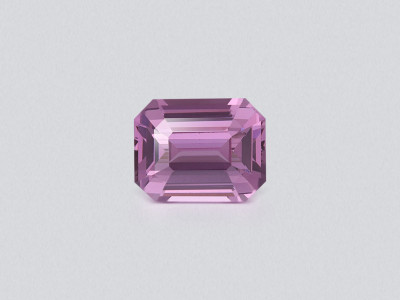 Violet pink spinel Mahenge octagon cut 1.08 carats, Tanzania photo
