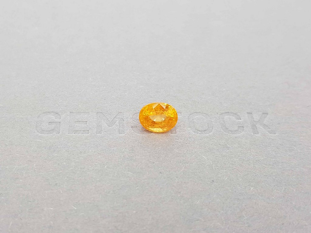 Spessartine color Fanta oval cut 2.36 ct, Nigeria Image №1
