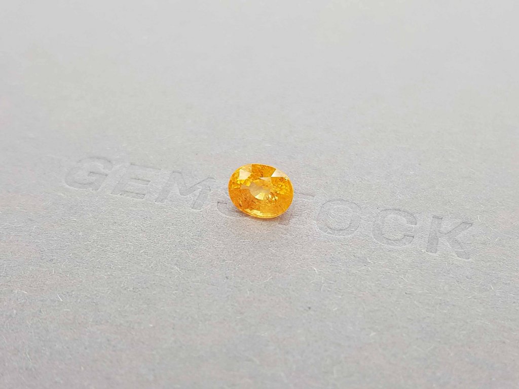 Spessartine color Fanta oval cut 2.36 ct, Nigeria Image №2