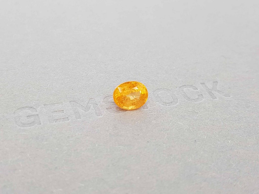 Spessartine color Fanta oval cut 2.36 ct, Nigeria Image №3
