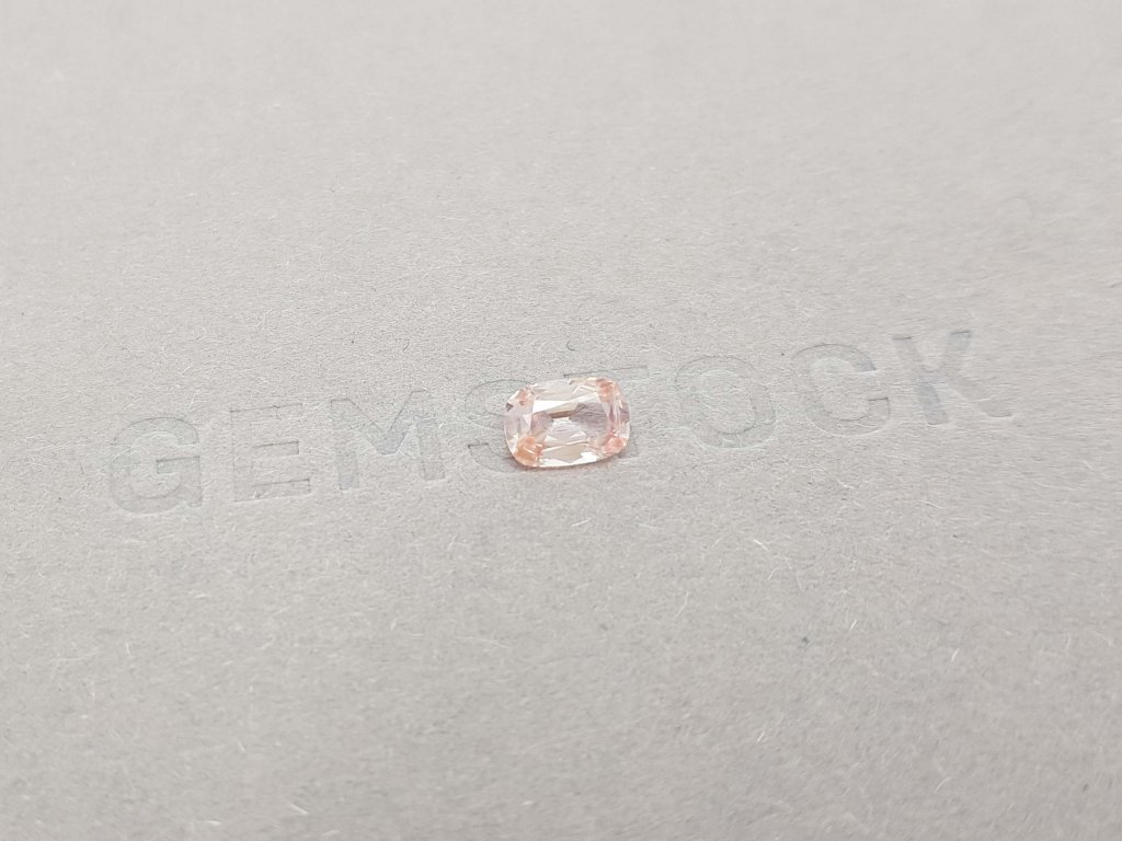 Unheated cushion cut padparadscha sapphire 0.91 carat Image №3