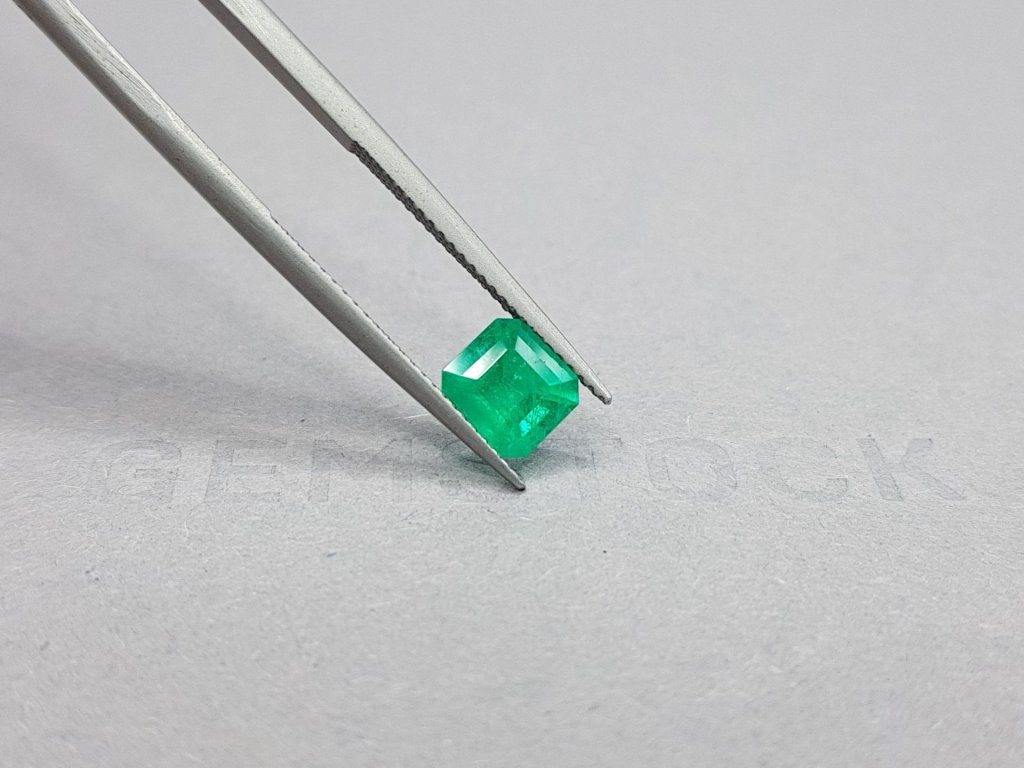 Colombian Vivid Green Emerald octagon shape 1.23 ct Image №2