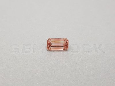 Orange-pink tourmaline from Afghanistan 3.56 ct photo