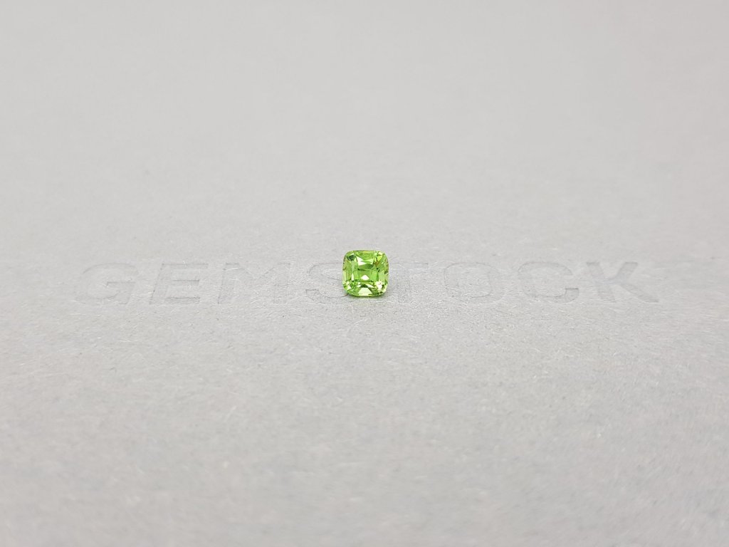 Cushion cut tsavorite garnet 0.38 ct, Africa Image №1