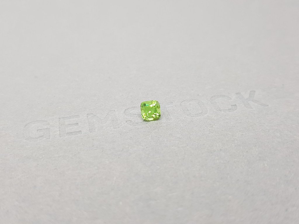 Cushion cut tsavorite garnet 0.38 ct, Africa Image №2