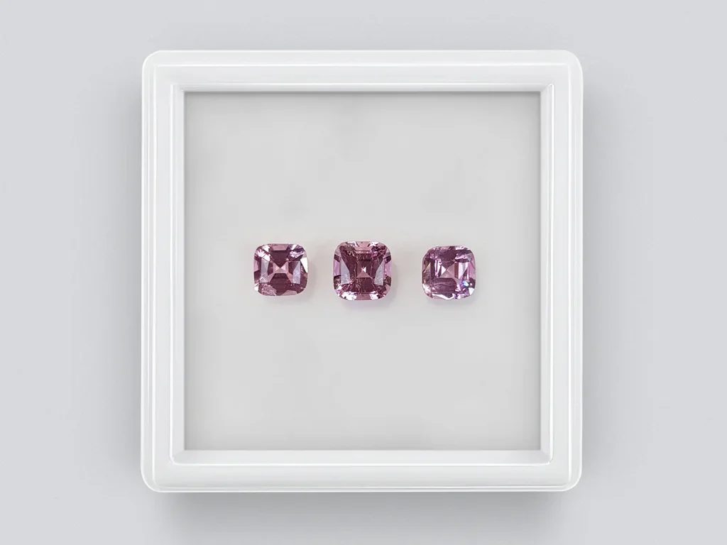Cushion Cut Pink Spinels 2.46ct Image №1