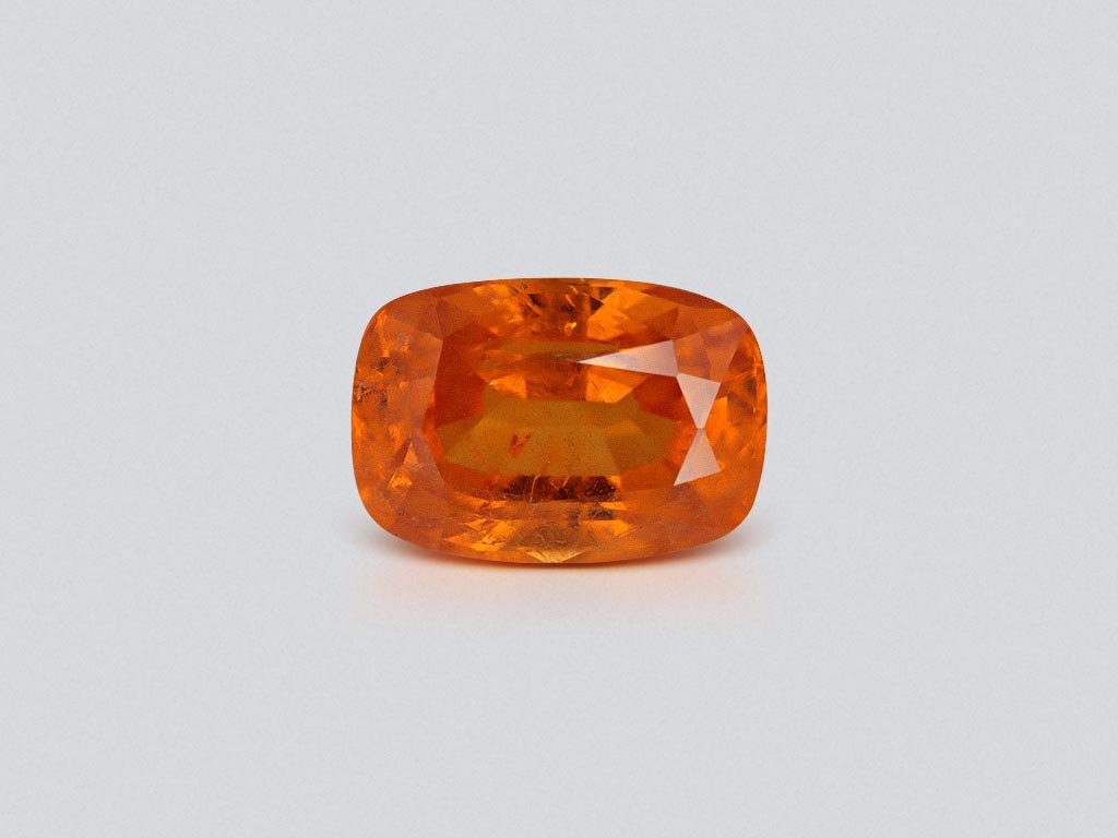 Top Fanta color spessartine in cushion cut 13.13 carats, Africa Image №1