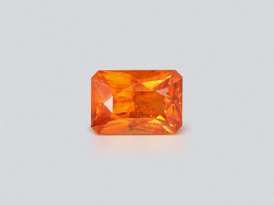 Garnet spessartine Fanta color radiant cut 4.86 carats photo