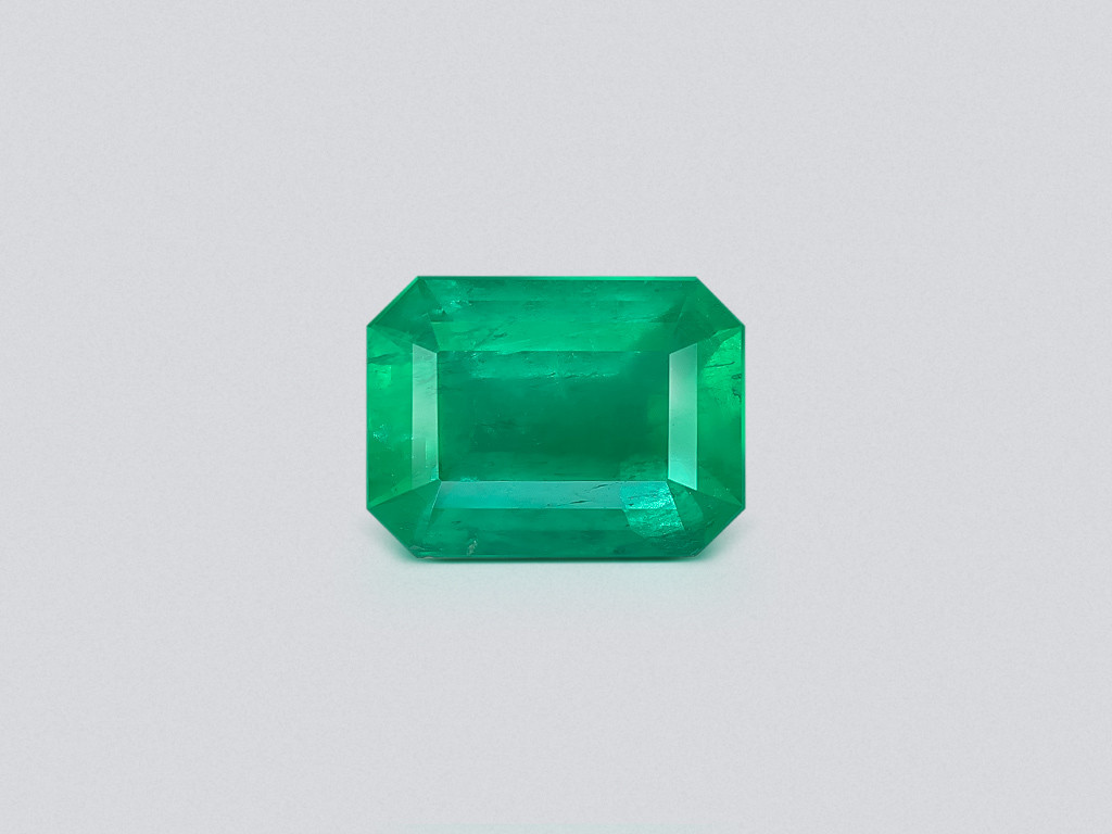 Emerald octagon cut 4.30 carats, Colombia Image №1