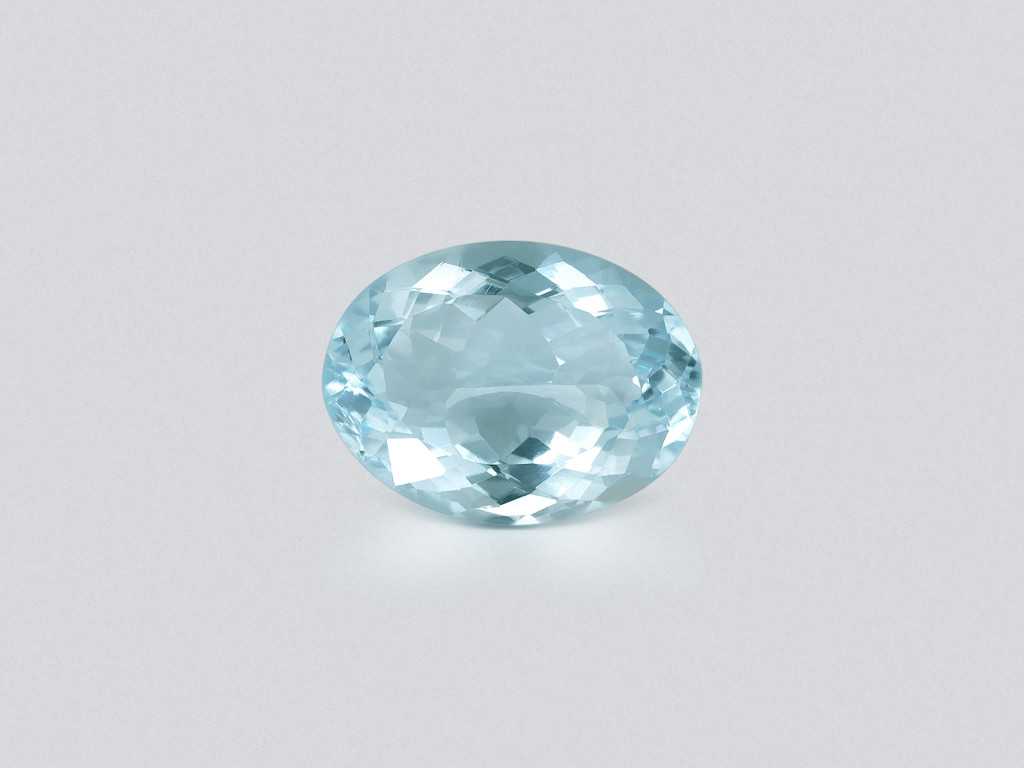 Aquamarine oval cut 4.69 carats, Madagascar  Image №1