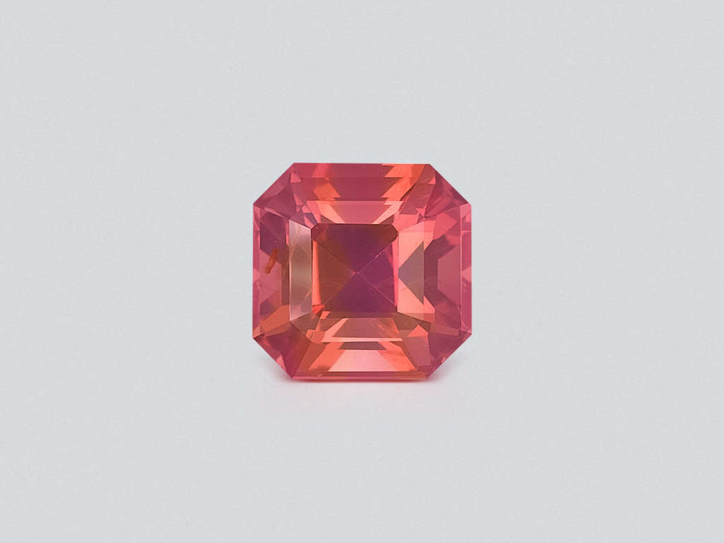 Spinel Mahenge with rutile silk effect octagon cut 2.65 carats, Tanzania Image №1