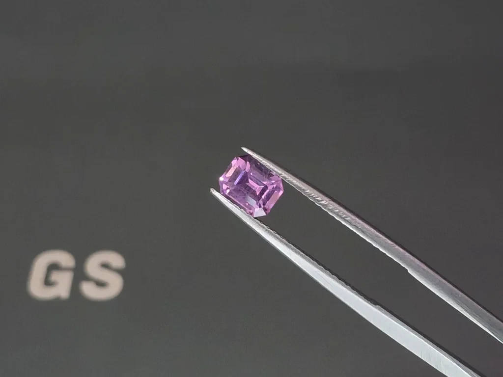 Pink spinel Mahenge octagon cut 1.09 carats, Tanzania Image №3
