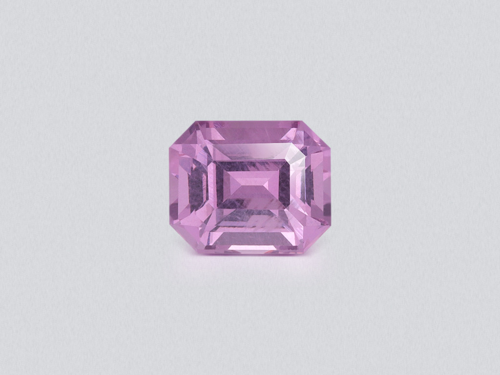 Pink spinel Mahenge octagon cut 1.09 carats, Tanzania Image №1