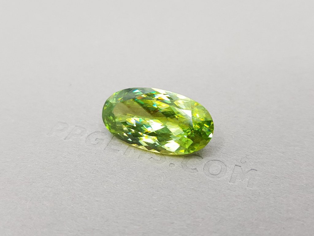 Green sphene 12.97 ct, Zimbabwe Image №4