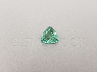 Blue tourmaline, trillion 3.83ct cut, ICA photo