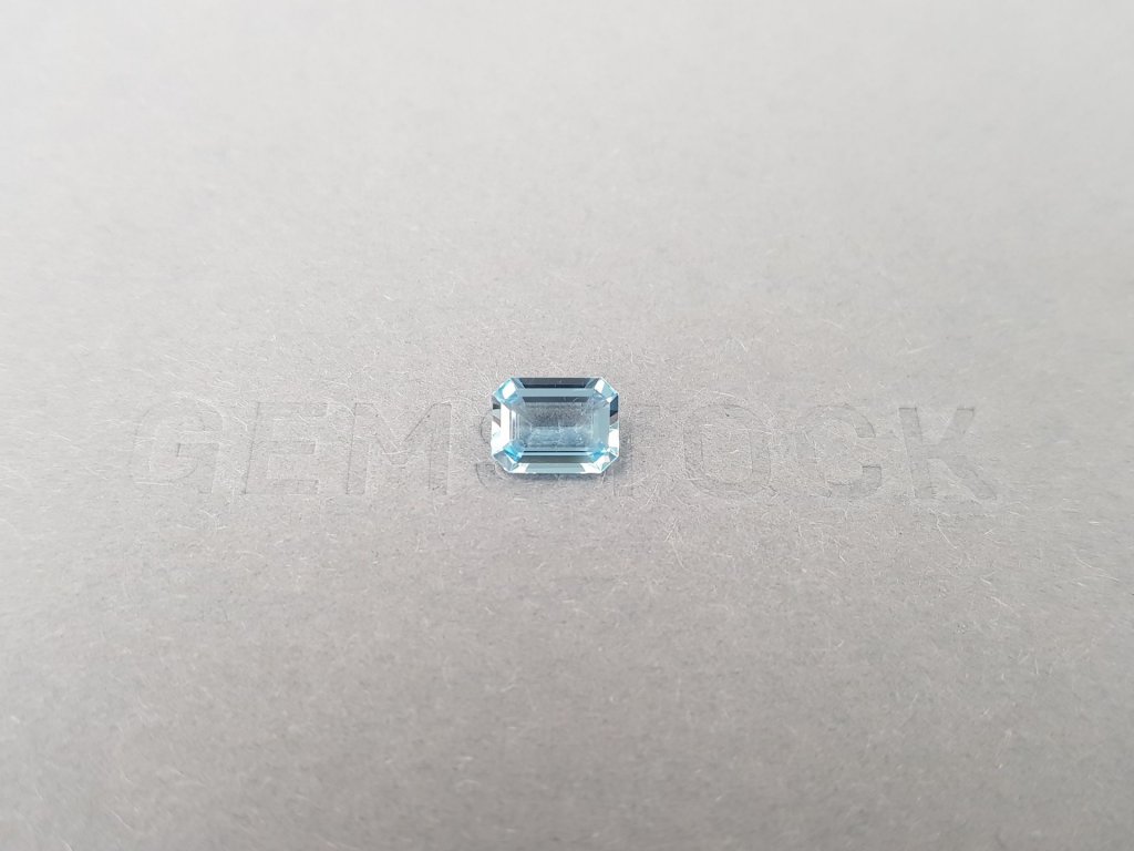Octagon cut aquamarine 0.91 ct, Madagascar Image №1