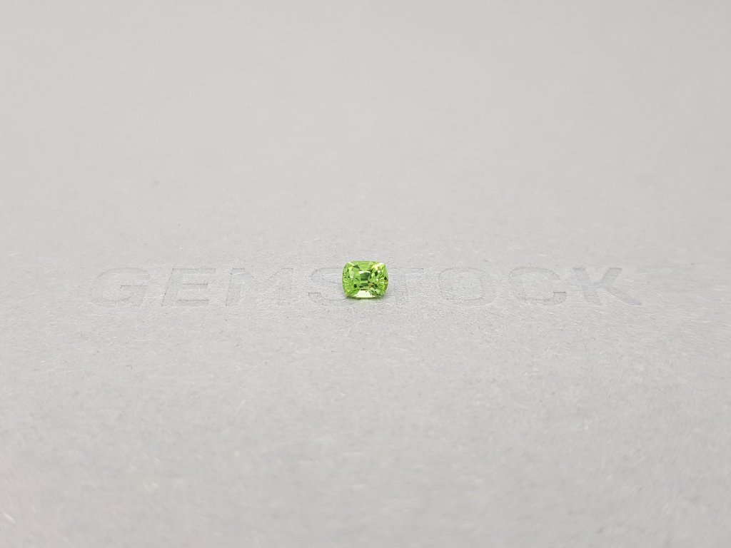 Cushion cut African tsavorite 0.32 ct Image №2