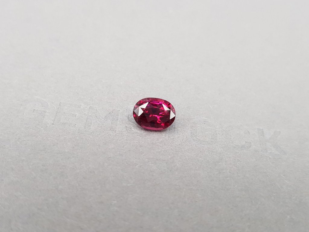 Purple umbalite garnet oval cut 1.82 ct, Tanzania Image №4