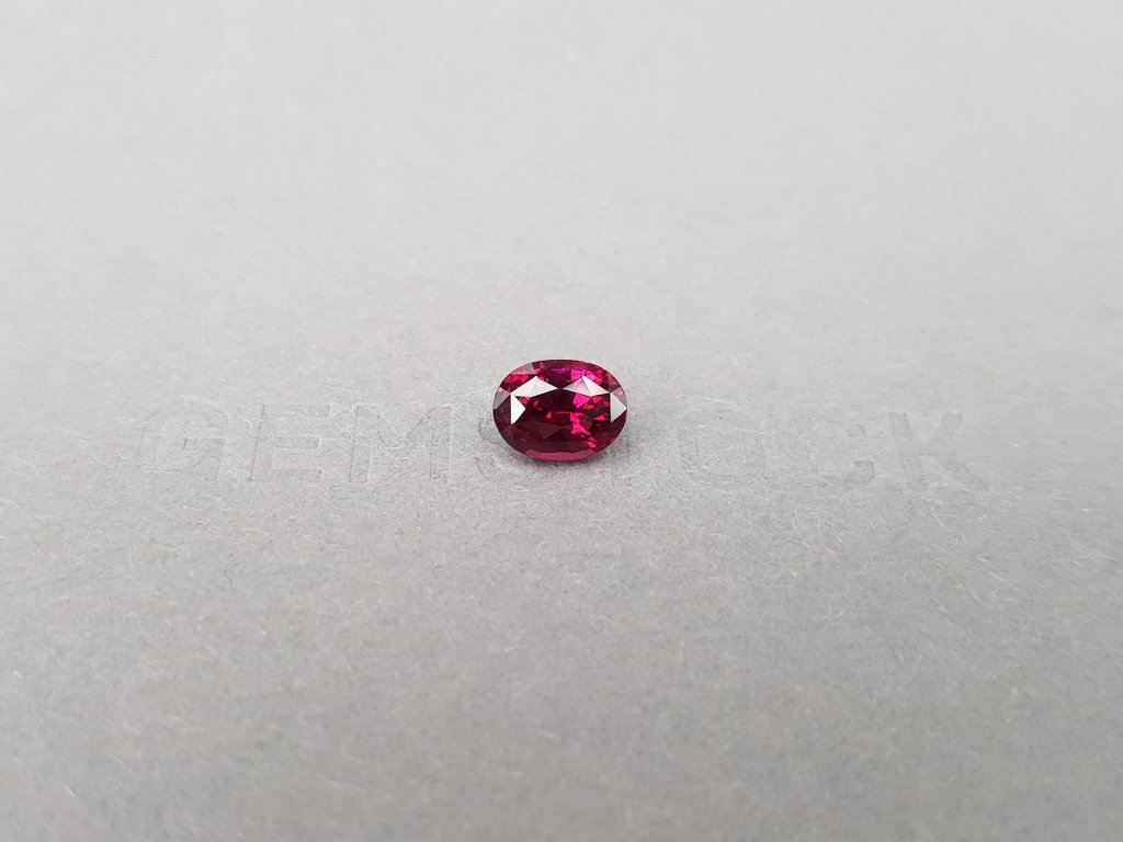 Purple umbalite garnet oval cut 1.82 ct, Tanzania Image №2