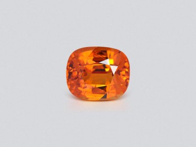 Fanta color spessartine garnet in cushion cut 5.73 carats, Africa photo