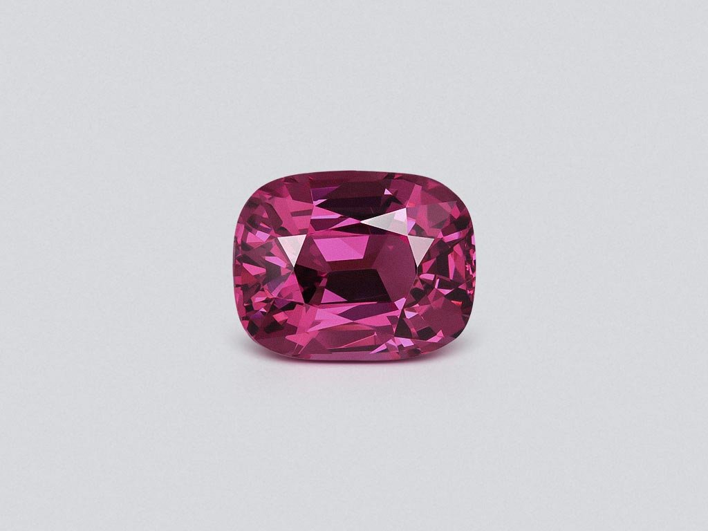 Purple Spinel cushion cut 2.59 carats, Tanzania Image №1